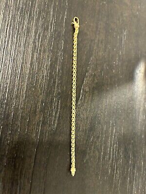 David Yurman Wheat Chain 18K Gold Bracelet
