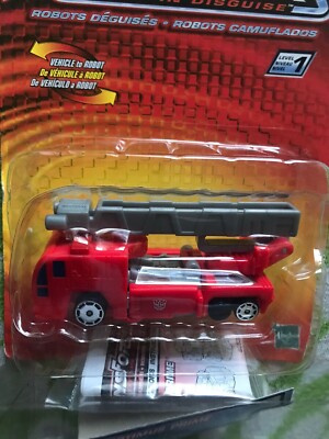 Transformers Rid Optimus Prime Moc Mib U.S. Mini 2002