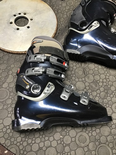 Salomon Womens 25/7.5 Ski Boots Evolution2 8.0 Thermic Liners/ Superfeet Inserts