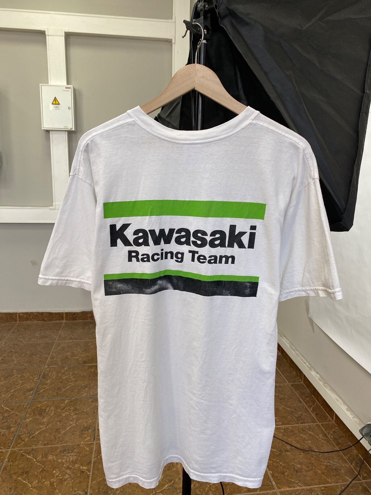 希少！激レア！vintage 90s wu wear ホッケーシャツ