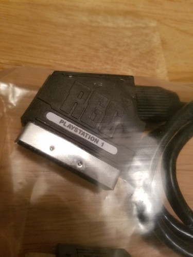 PS1/PS2 SCART/RGB Cable, Luma Sync, Made by RetroGamingCables, New, USA Seller