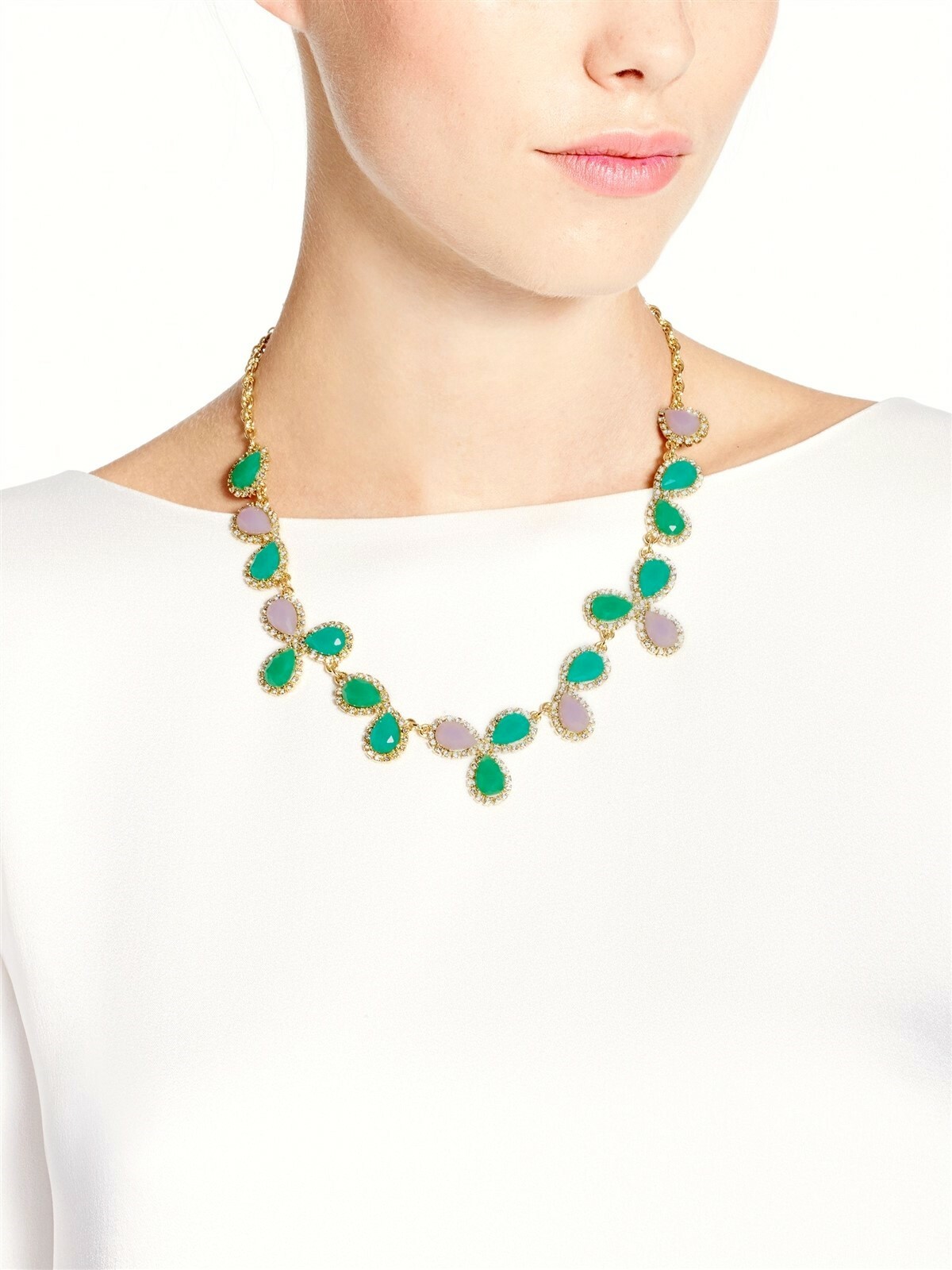 kate spade new york Balloon Bouquet Cluster Necklace, $148, New Condition