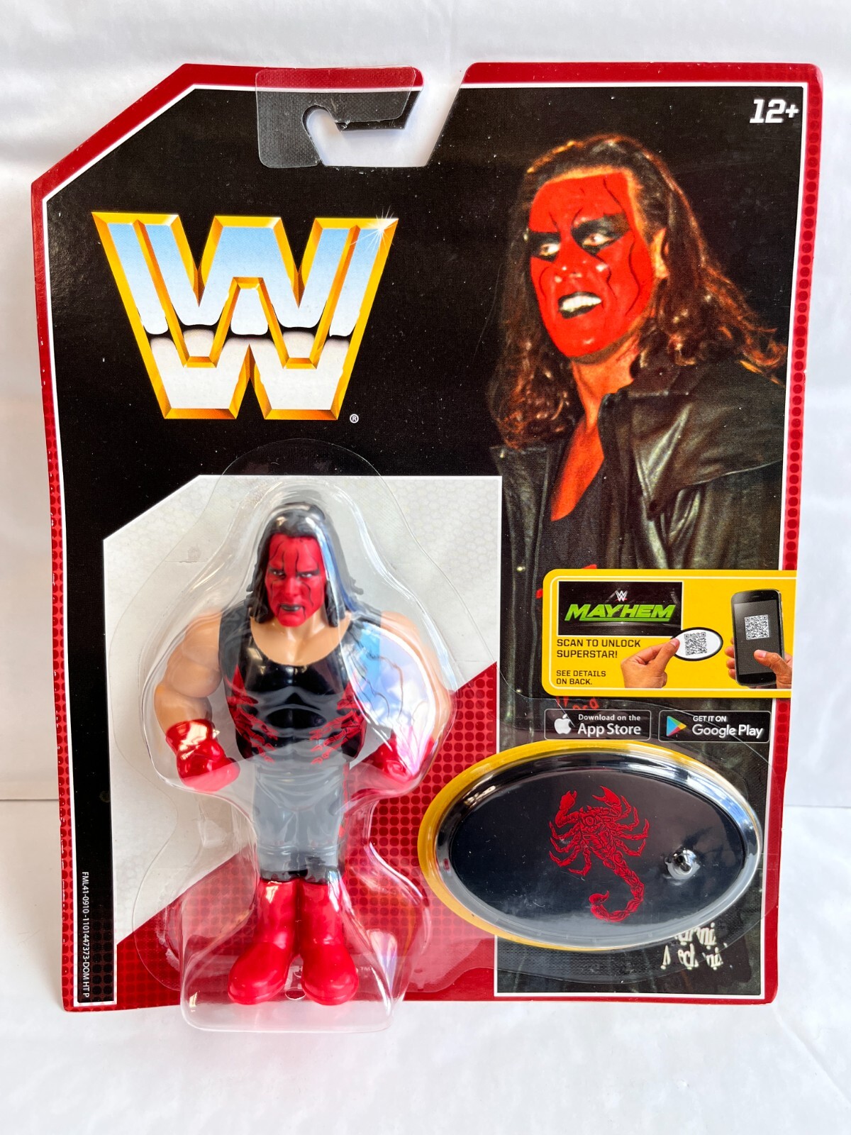 BNIB WWE MATTEL RETRO SERIES 6 STING NWO WOLFPAC WRESTLING ACTION FIGURE  WWF | eBay