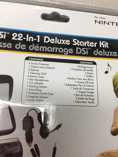 DSi 22-In-1 Deluxe Starter Kit Black