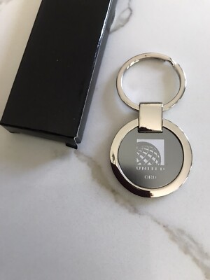 United Airlines ORD New Metal Key Chain in Gift Box