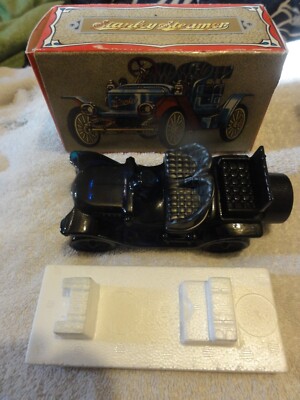 Vintage Avon Bottle Stanley Steamer Car Wild Country After Shave 5 Oz NIB FULL