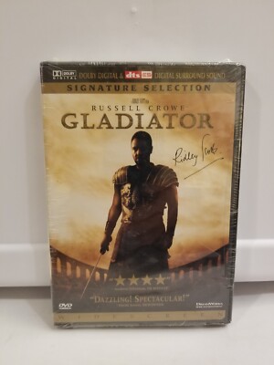 Gladiator (DVD, 2000).. Widescreen. Russell Crowe. Brand New