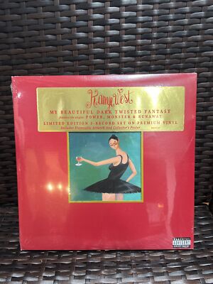  Kanye West - My Beautiful Dark Twisted Fantasy Limited Edition BRAND NEW 
