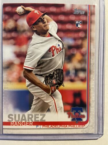 Ranger Suarez Topps Rookie Card. rookie card picture