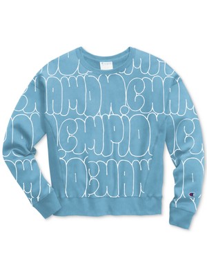 

CHAMPION Женская голубая толстовка, Light blue