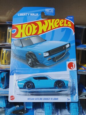 2022 Hot Wheels #174 HW J-Imports Nissan Skyline 2000GT-R LBWK Liberty Walk