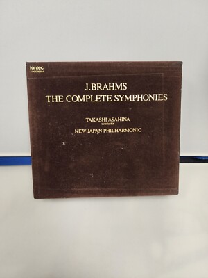 J. Brahms The Complete Symphonies Takashi Asahina New Japan Philharmonic  Box BD