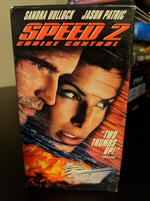 Speed 2: Cruise Control (VHS 1997) Sandra Bullock 1st release *BUY 2 GET 1 FREE*