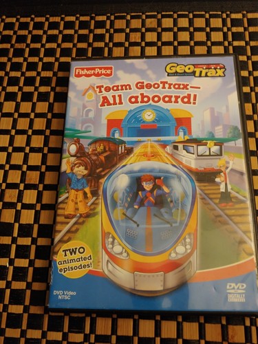 Geo Trax Team GeoTrax All Aboard (DVD, 2007) Fisher-Price