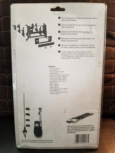 Car Stereo Installation Kit Toyota AW-952TY for Cars/Trucks (Read Description)