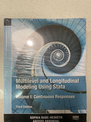 Multilevel and Longitudinal Modeling Using Stata, Volume I and II