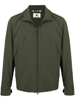 

KIRED Мужская зеленая куртка на молнии, Зеленый, WIV02W6905002