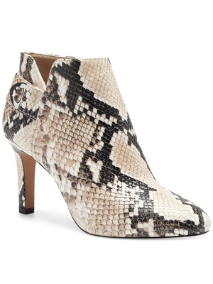 

VINCE CAMUTO Женские бежевые ботильоны Lexica Stiletto с пряжкой и пустынным питоном, длина 6,5 м, Бежевый, VC-LEXCIA