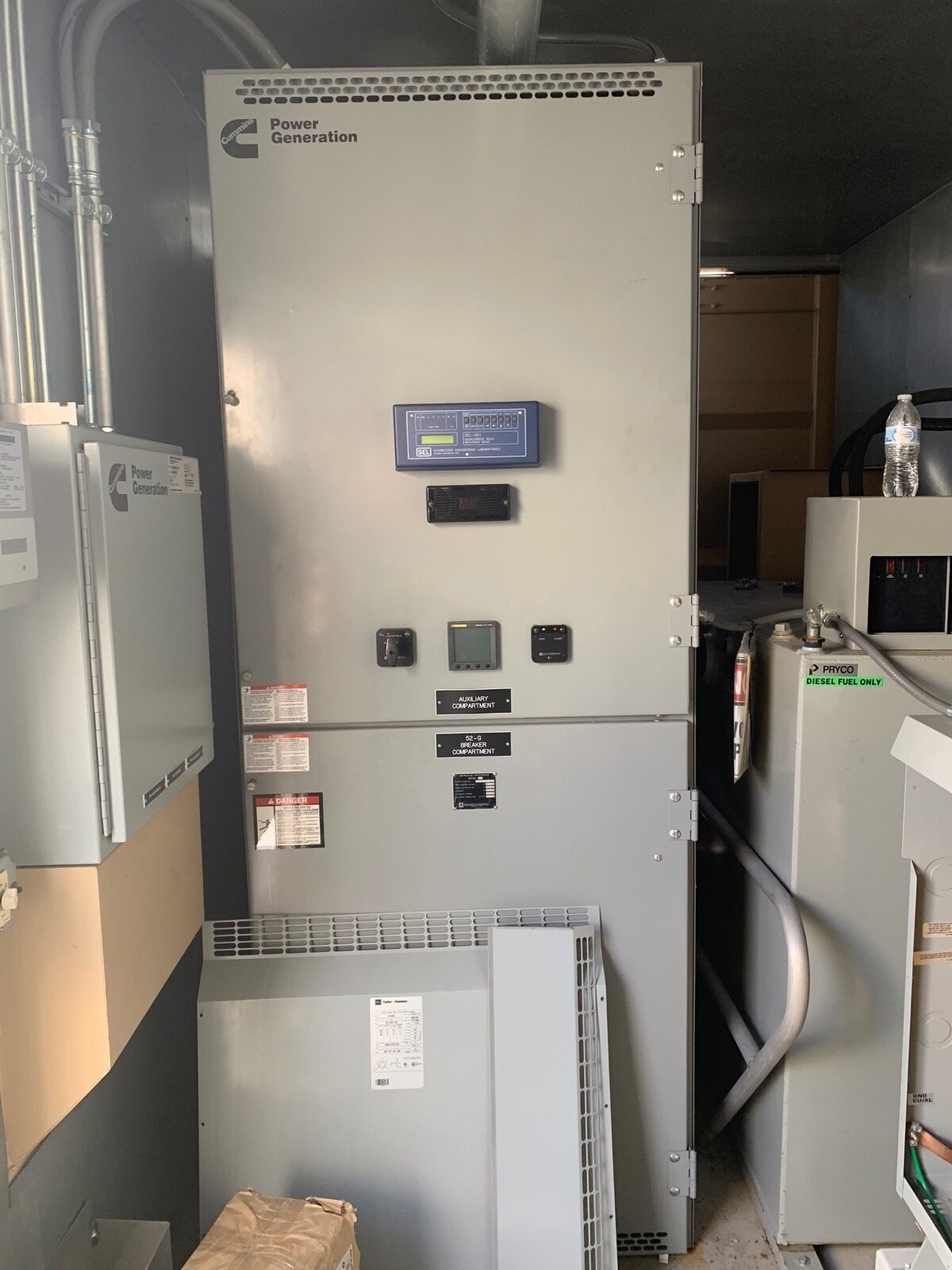 NEW SURPLUS 1250KW CUMMINS DIESEL MOBILE ENCLOSED GENERATOR