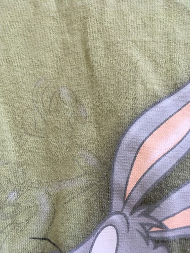 Vintage Six Flags T-Shirt Bugs Bunny Tazmanian Devil Daffy Tweety c 1999 S 90s