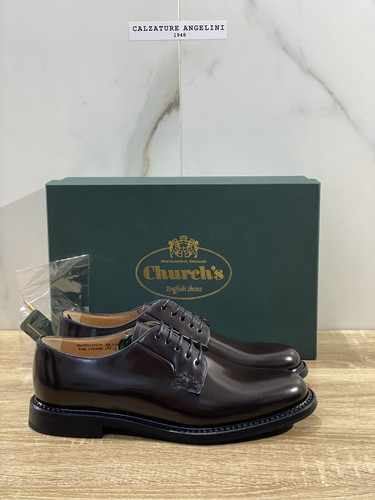 Church's Shannon Women's Leather Shoe Ebony Polish Binder 40 Church's Shannon Women's Leather Shoe Ebony Polish Binder 40