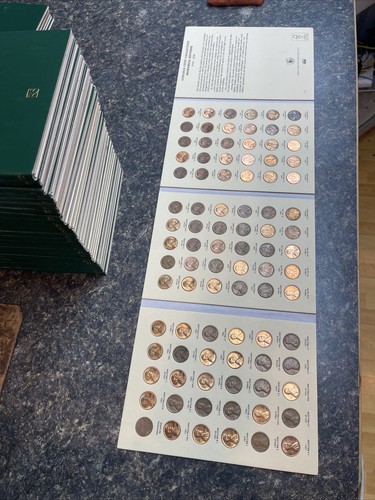 Complete Collection Lincoln Memorial Cents 1959-1998 in