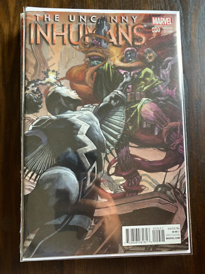 UNCANNY INHUMANS #0 NM 1:50 BIANCHI RETAILER INCENTIVE VARIANT