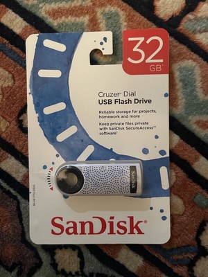 SanDisk 32GB Cruzer Dial USB 2.0
