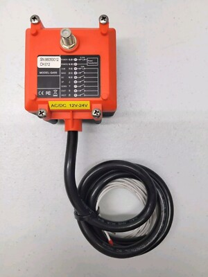 4 Button Wireless Crane Remote Control Receiver ONLY (NO REMOTE OR ANTENNA)