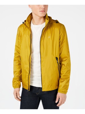 

CALVIN KLEIN Mens Gold Water Repellant, плащ-куртка, Золотой, 91331