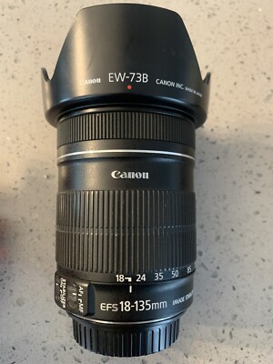 Canon Zoom Lens EF-S 18-135MM F/1:3.5-5.6 IS. Excellent