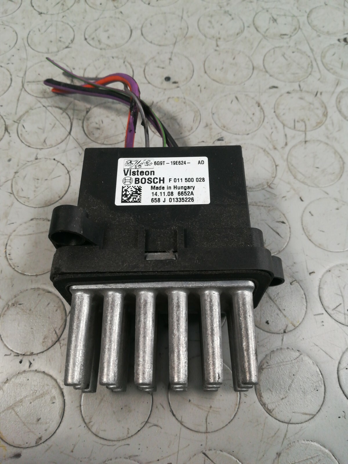 Resistenza ventola abitacolo FORD FIESTA 6G9T-19E624-AD