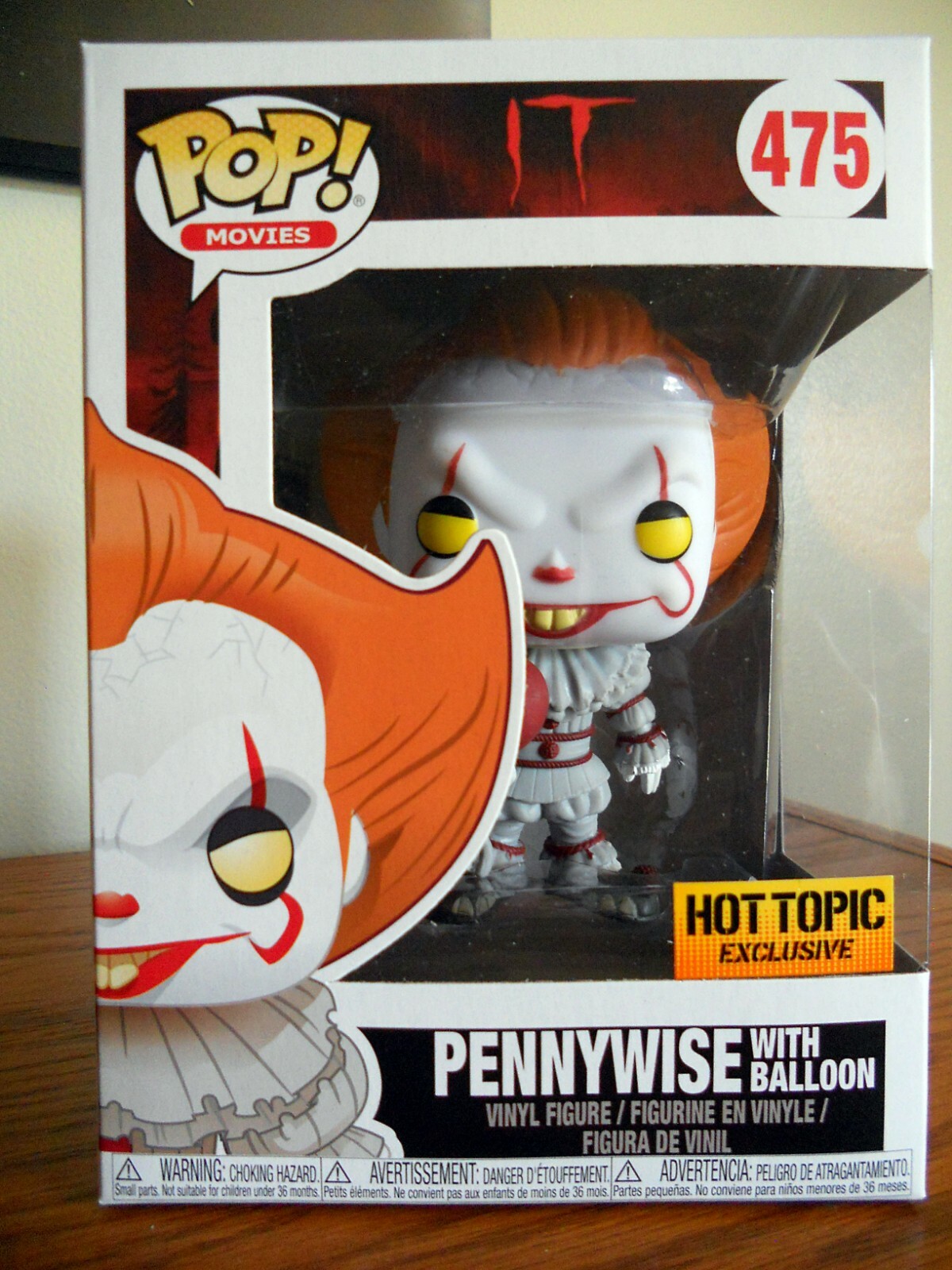 pennywise funko pop hot topic