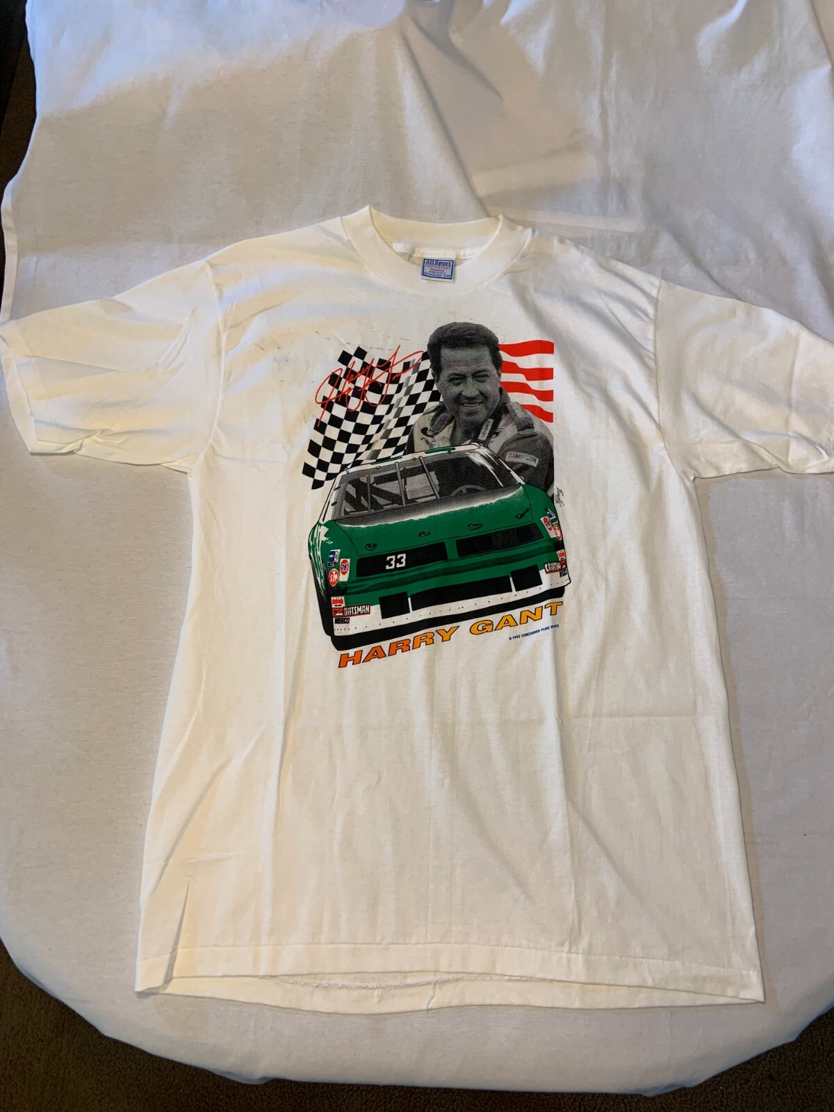 90’s Nascar ナスカー Harry Gant ハリー ガント Tシャツ Vintage Nascar 1990 Harry Gant T-shirt, Harry Gant Shirt