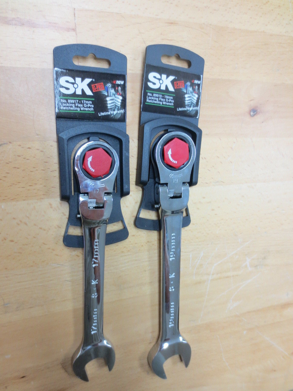 SK Tools 2 Pc Locking, Flex, G-Pro, Ratcheting Wrench Set SK Tools 2 Pc Locking, Flex, G-Pro, Ratcheting Wrench Set