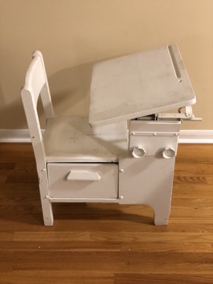 old school kids desk