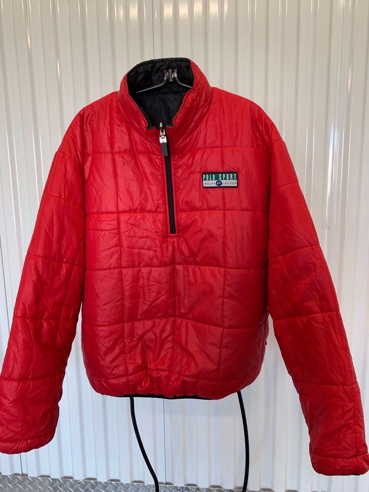 90s Polo Sport Puffer Down Jacket Red L 90s Polo Sport Puffer Down Jacket Red L