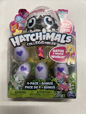 Hatchimals Colleggtibles 4-pack Bonus From Season 1 by Spin Master