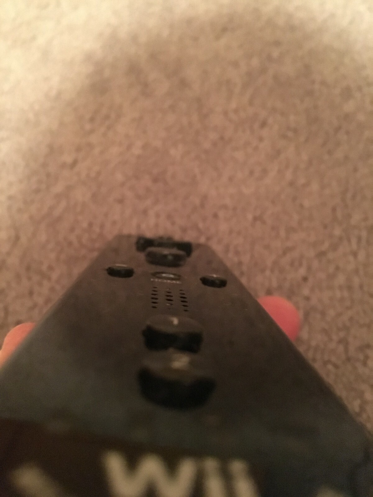 Nintendo Wii Multimedia Remote Black 100% Working