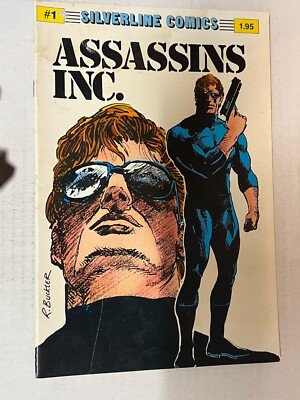 Assassins Inc.#1  Silverline Comics 1987 | Combined Shipping B&B