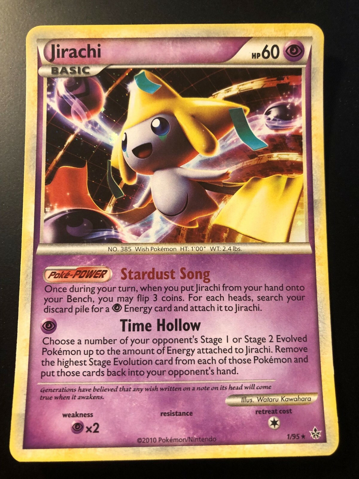 ★PSA10★【ジラーチ/CP5/初版】JIRACHI-HOLO 026/036 Jirachi Pokemon Card Japanese Game Nintendo Rare 026/036 1st
