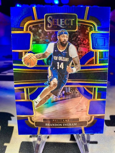 2023-24 Brandon Ingram Panini Select Blue Prizm #28 New