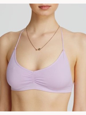 

FREE PEOPLE Intimates Фиолетовый однотонный эластичный бюстгальтер на каждый день Размер: XS\S, F876O240A