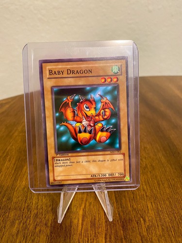 YuGiOh Baby Dragon 1st Edition MRD-061 Card Rare PSA 10 9