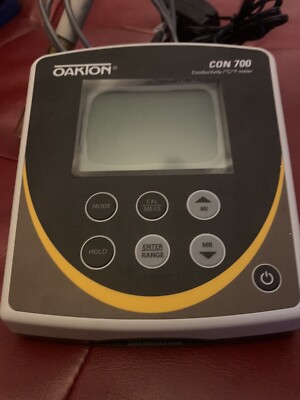 Oakton CON 700 Benchtop Meter with Power Adapter And Probe Free Shipping