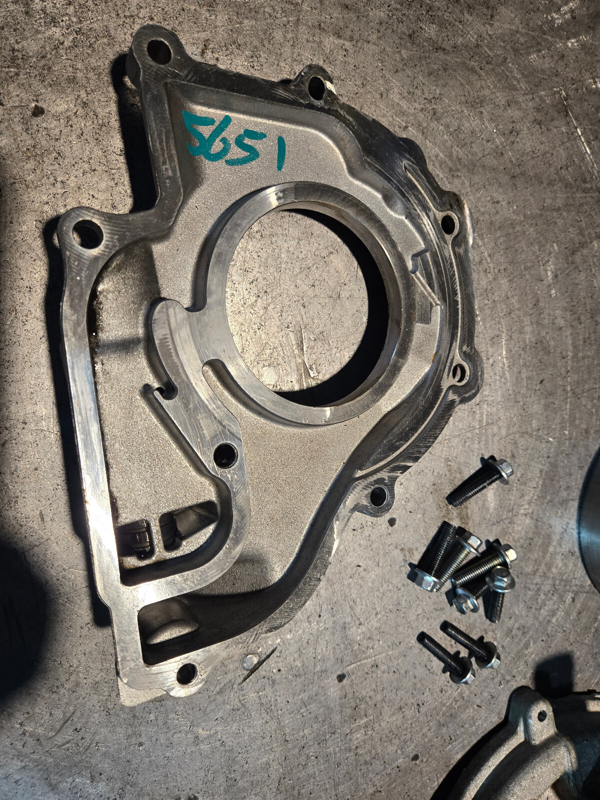 Ford 6.7 Powerstroke Diesel Front Timing Cover BC3Q-6C086-A REF5651 - Picture 3 of 12