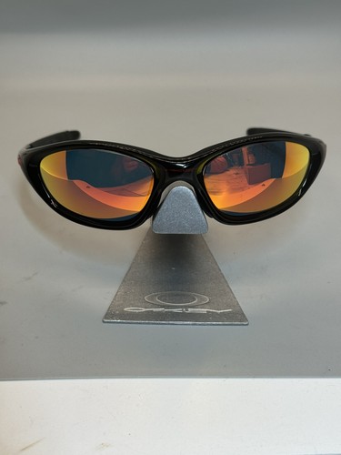 【USA製】00s テック y2k OAKLEY TWENTY XX Vintage Oakley Twenty XX Glossy Yellow Wrap Sunglasses Y2K