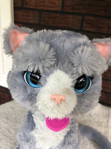 Hasbro FurReal Friends Bootsie Interactive Electronic Plush Toy Pet Kitty Cat