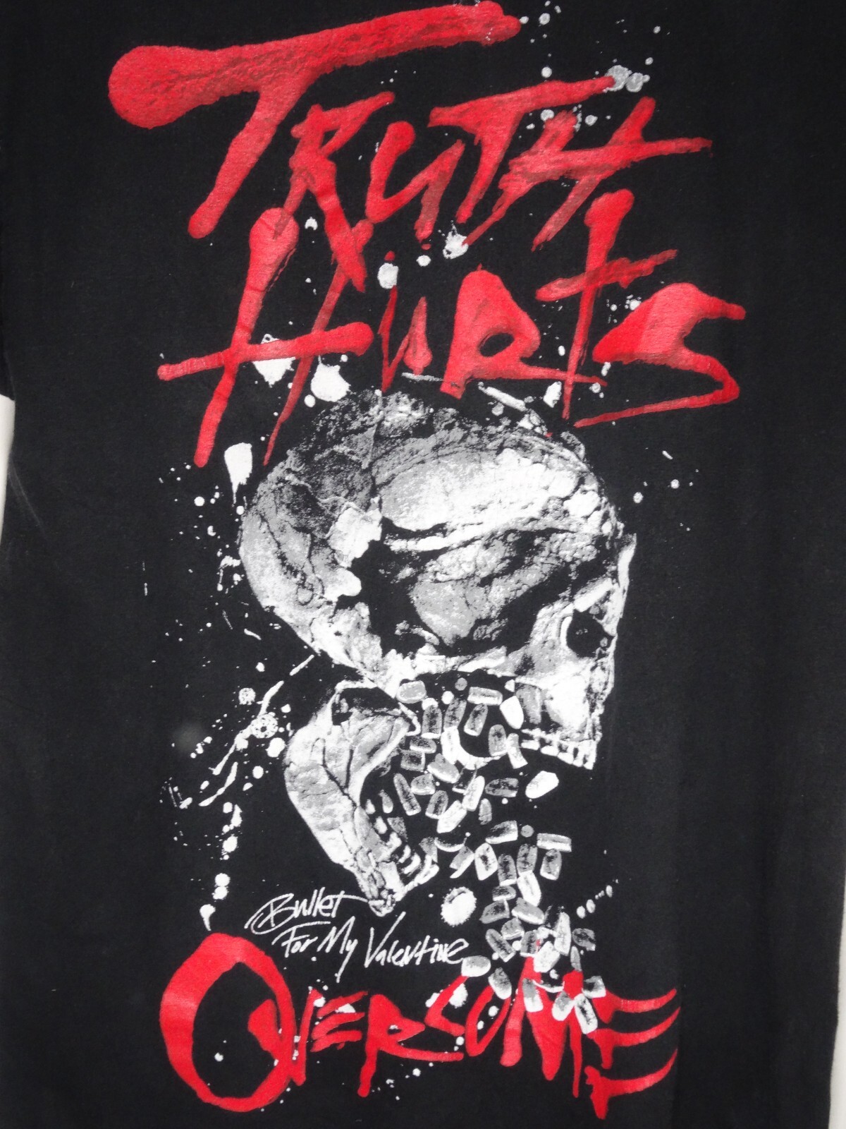 【2plan】Bullet Make Heart Short Sleeve Tee My Chemical Romance Bullet Heart 2016 Original Gildan T