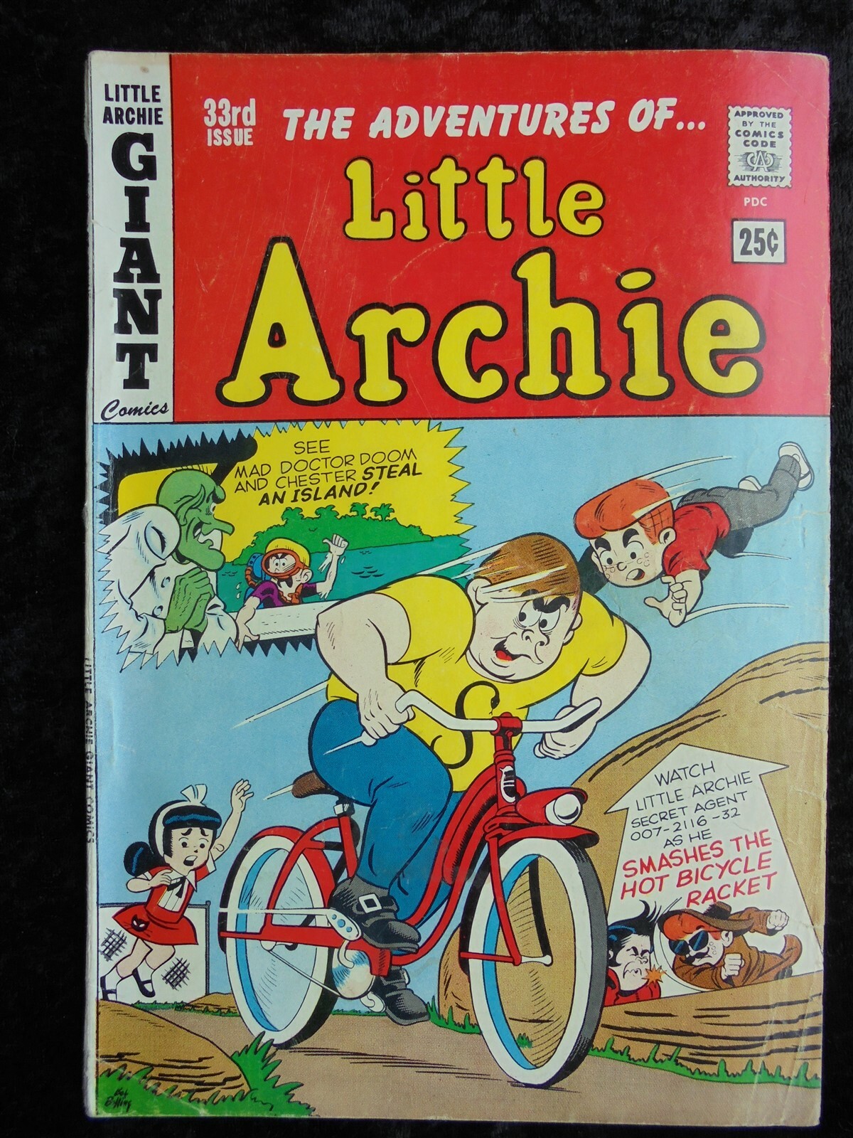 LITTLE ARCHIE #33 GIANT SIZE ARCHIE COMICS SILVER AGE COMIC